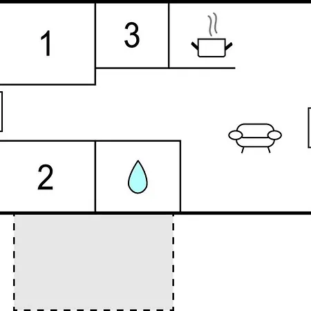 Three-bedroom In Сasa de vacaciones